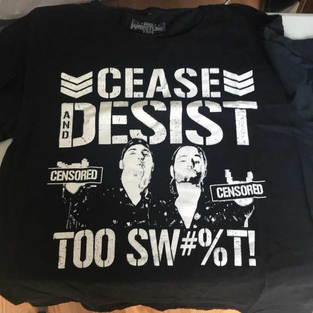 Bullet Club “Cease and Desist” tshirt